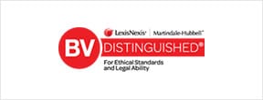 BV Distinguished | LexisNexis | Martindale-Hubbell | For Ethical Standards and Legal Ability